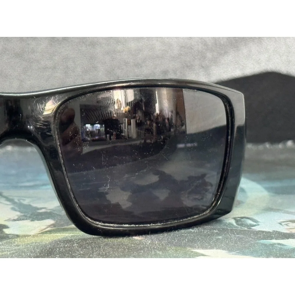 Oakley Fuel Cell Men's Polished Black Rectangle Sunglasses Frame Only 60-19-130